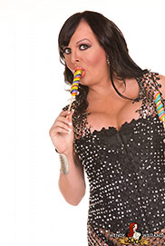Nasty Williams sucking lollipop